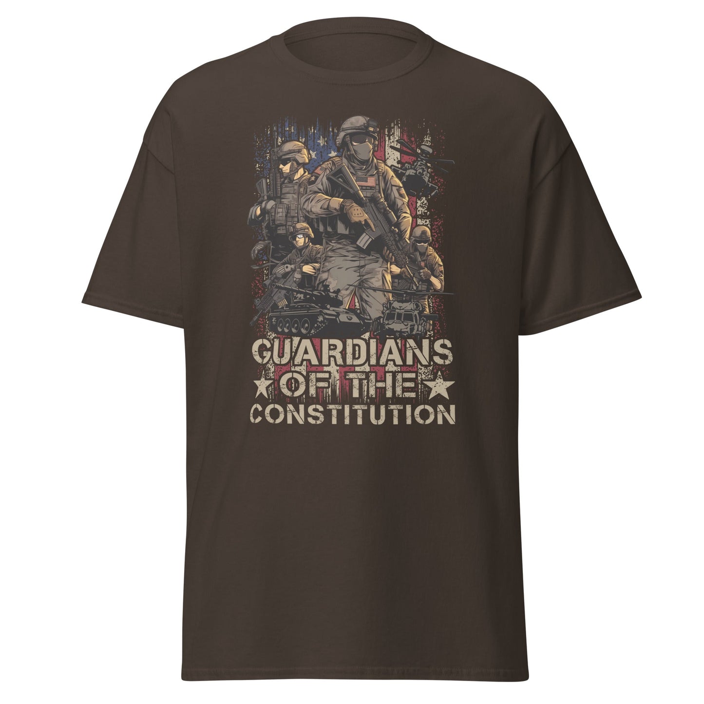 Liberty & Lead Apparel Dark Chocolate / S Guardians - Men's Classic Tee